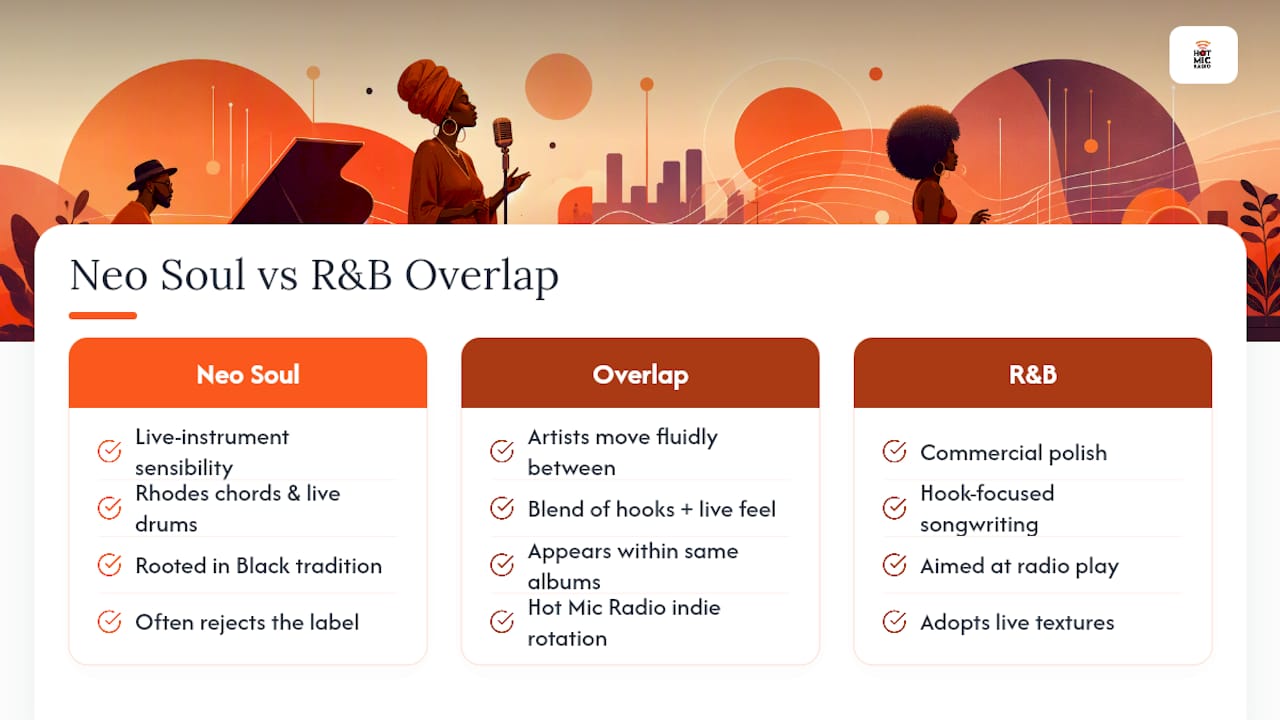 Where Do Neo Soul and RB Overlap Today? — overview diagram