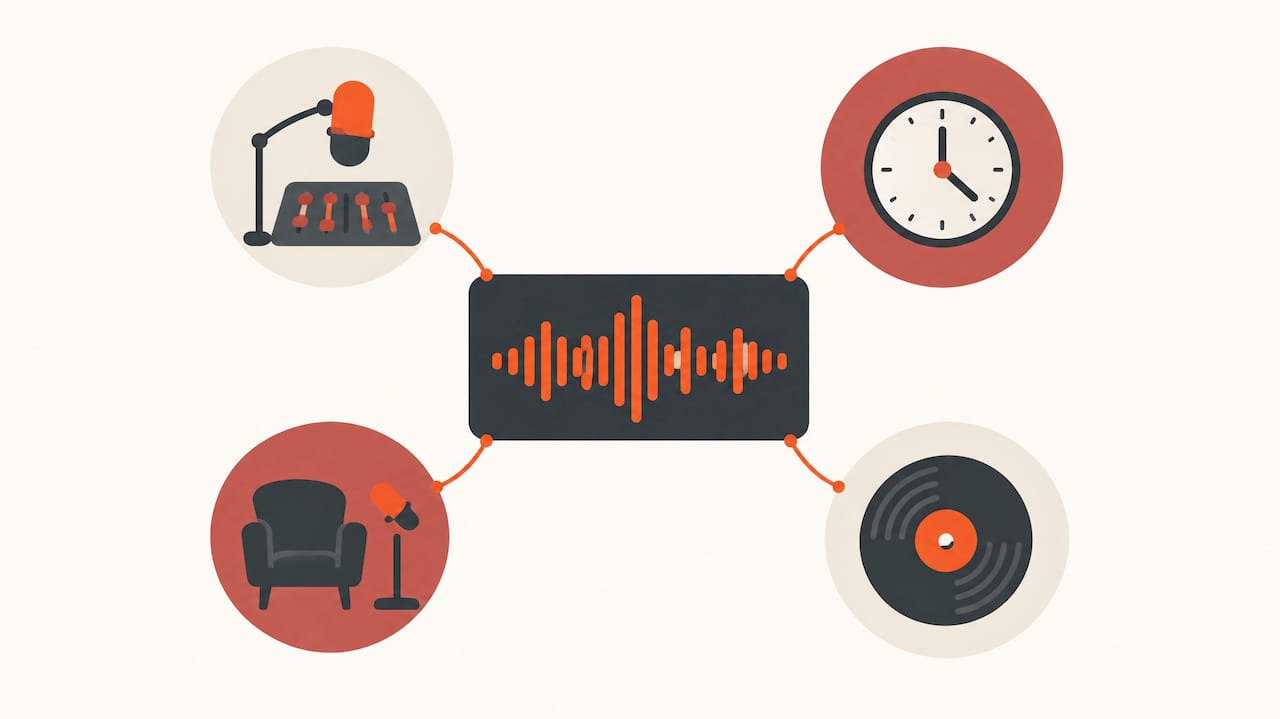 Illustration of tailored radio pitch details